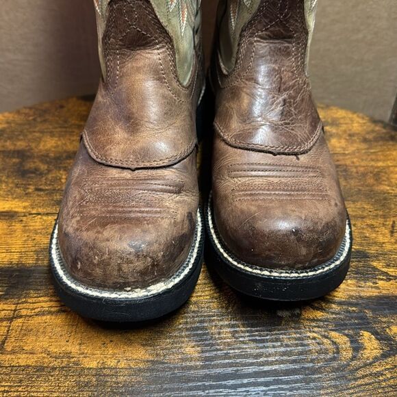 Ariat Womens Cowboy Western Boots 16704 Rodeo Stars Size 6.5 - Picture 3 of 15